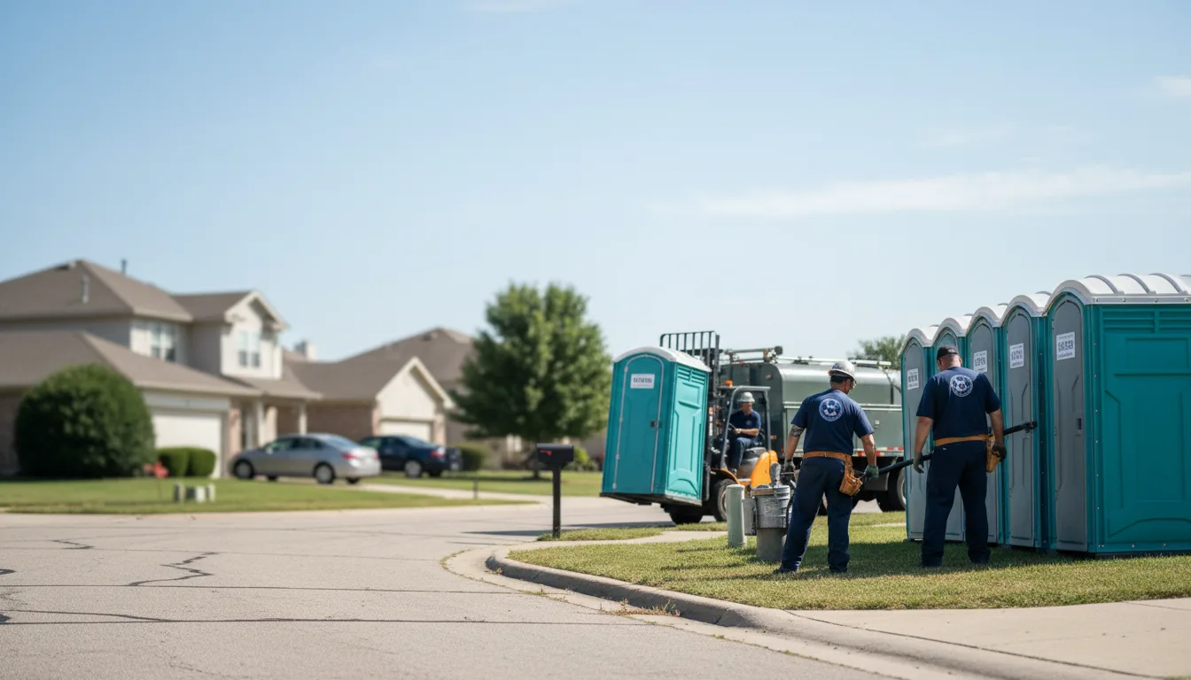 Porta Potty Rental in Oakfield, WI near me